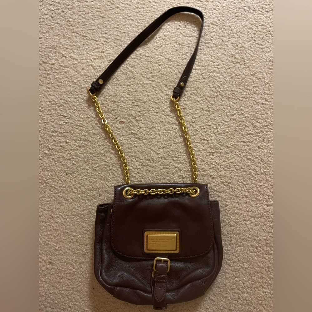 Burgundy Leather Marc by Marc Jacobs bag